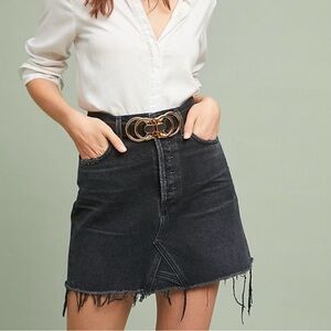 Citizens of Humanity Astrid Denim Mini Skirt 25